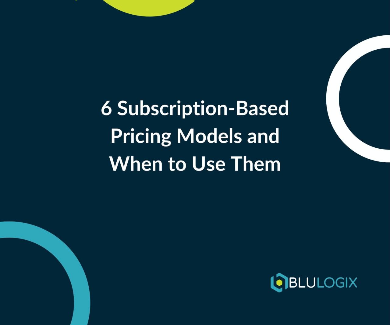 Pricing Models That Work for Subscription-Based Digital Services