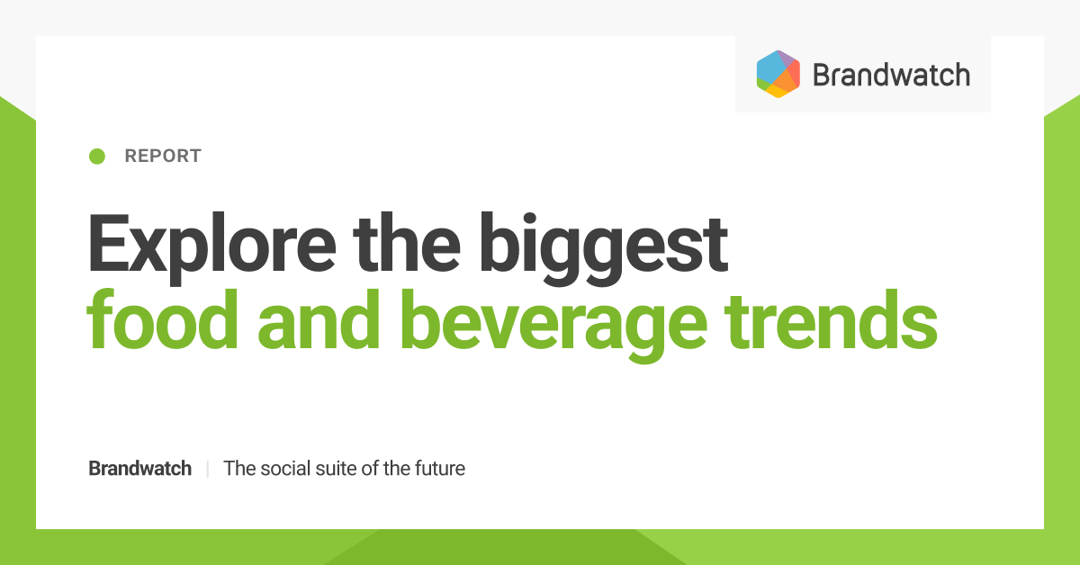 Emerging Trends in Food and Drink Products, Sales, and Customer Engagement